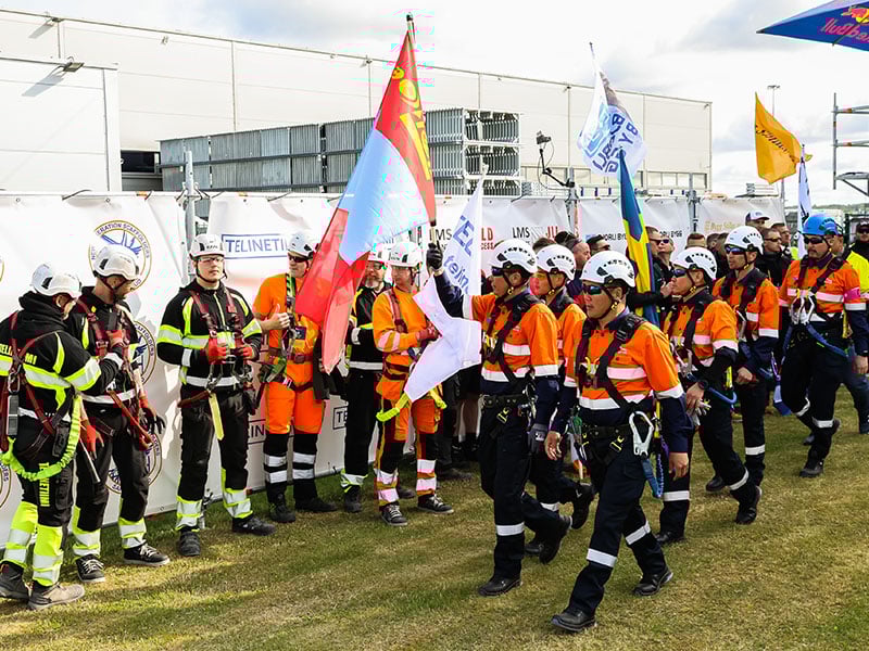 Teams from around the world showcased their skills.