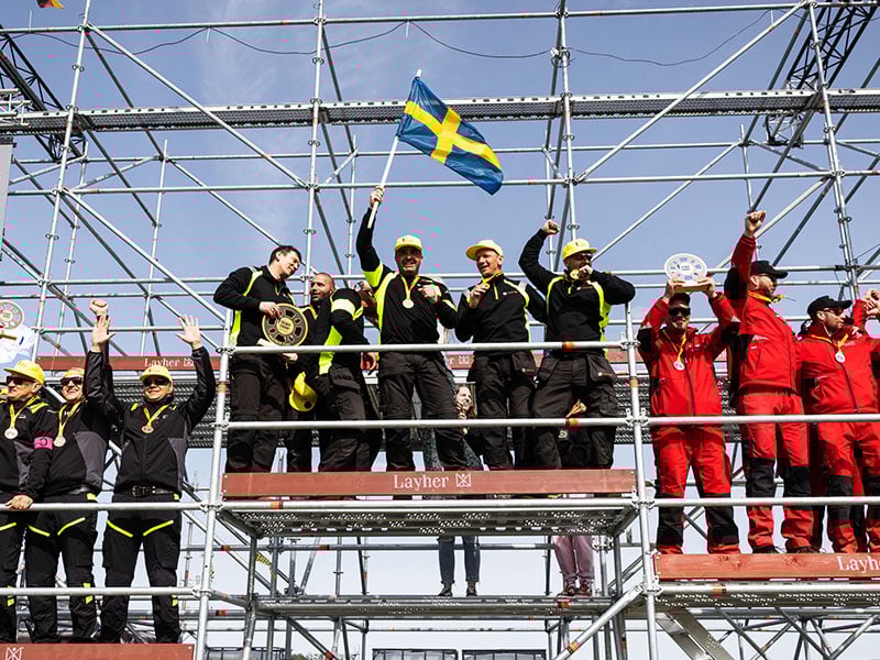 Victorious ScaffChamp Teams of 23.