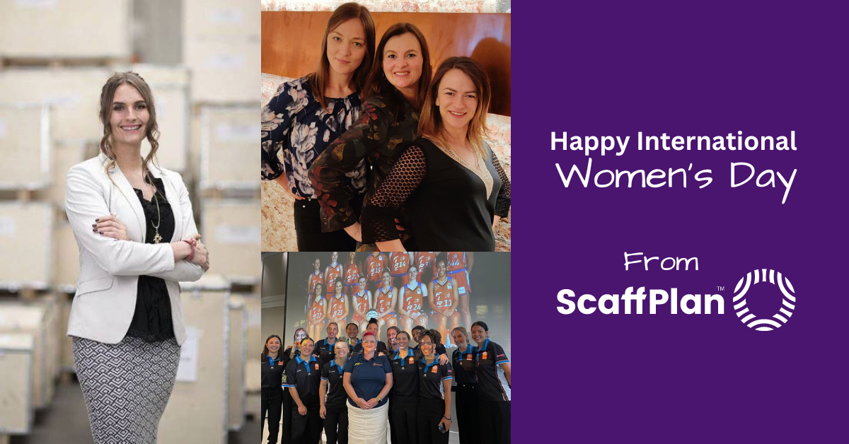 Working women from around the world on the ScaffPlan Team
