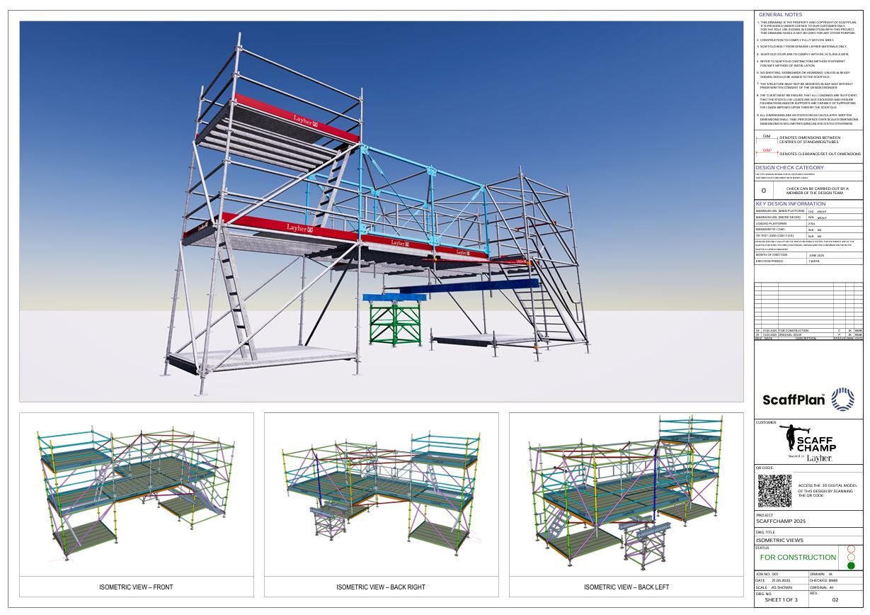 FOR CONSTRUCTION