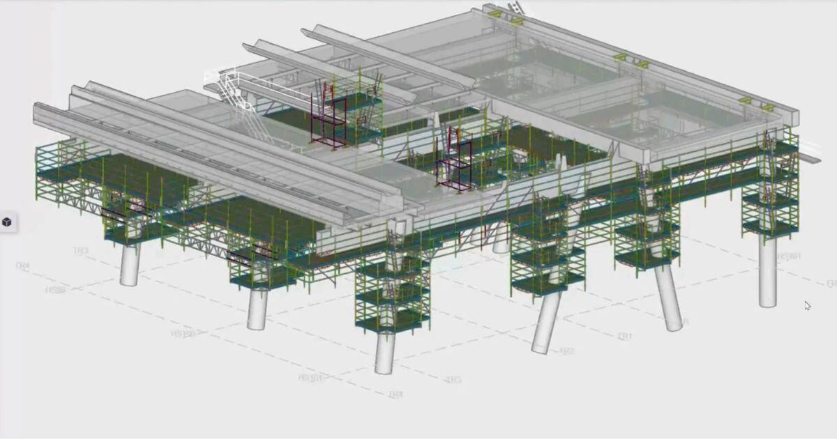 Vision Drafting Wharf Scaffold Design - Australia East Coast